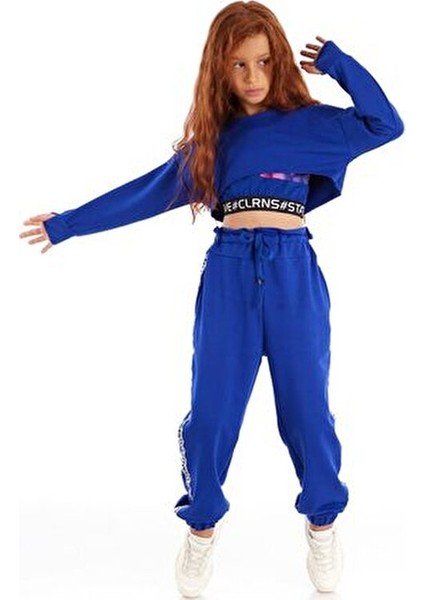 Modern Romance Şeritli Kız Çocuk Penye Eşofman Altı fırsatları