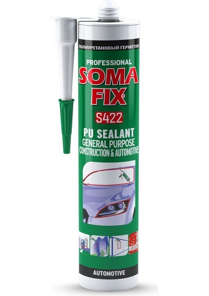 Poliüretan Mastik Kartuş Beyaz Somafix S421 -280ML 365GR