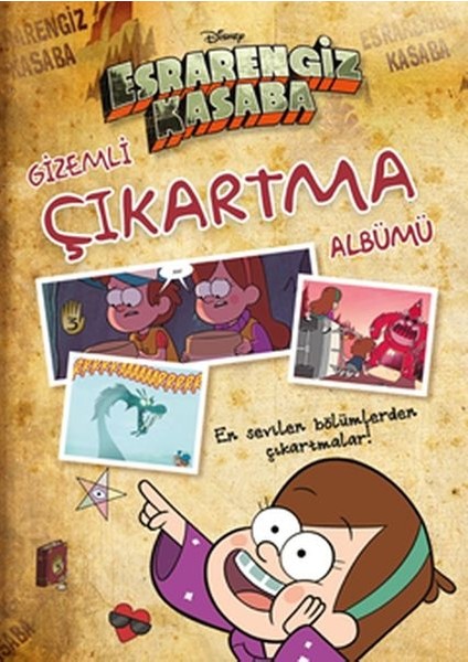disney - esrarengiz kasaba çıkartma albümü