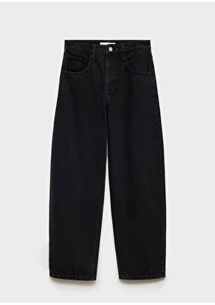 Yüksek Belli Balon Jean Pantolon modelleri