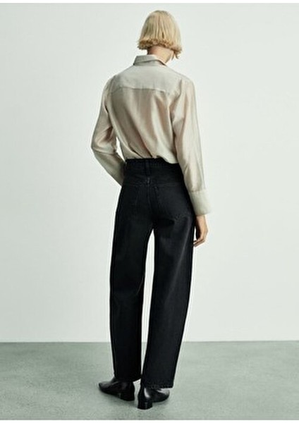 Yüksek Belli Balon Jean Pantolon fırsatları