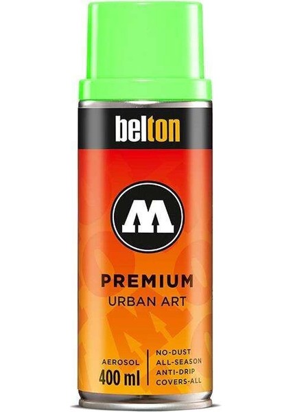 Belton Premium Sprey Boya 400 Ml. 236 Neon Green