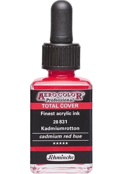 Aero Color Akrilik Mürekkep 28 Ml. 831 Cadmium Red Hue