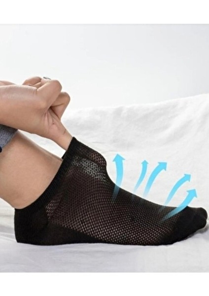 “12’li Unisex Patik Çorap Seti – 3 Renkli, Pamuklu, Nefes Alan, Terletmeyen, Günlük Kullanım Için” modelleri