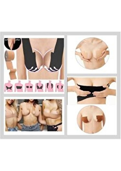 Göğüs Dikleştirici ve Şekillendirici Bant -Ten Rengi 5CMX5METRE