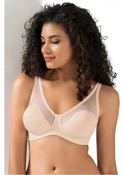 Marsilyan- Tül Kaplı Soft Cup Sütyen Kadın 9200