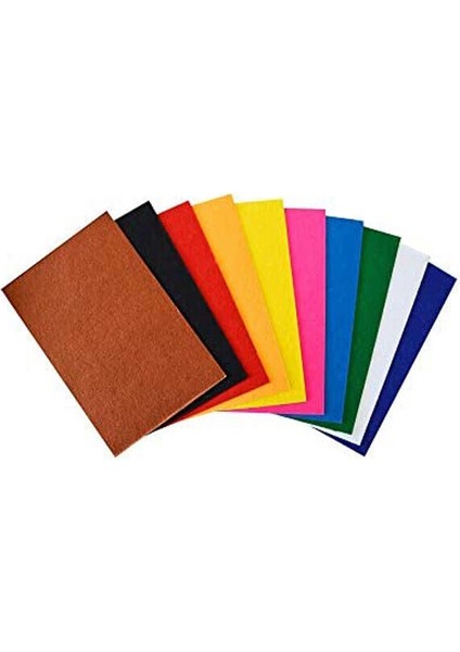Keçe 35X50 Cm.10 Renk 10'lu (2740JQ)