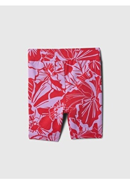 Kız Bebek Pembe Mix And Match Biker Şort Regular Fit Yazlık Rahat Kesim Baskılı fiyatları
