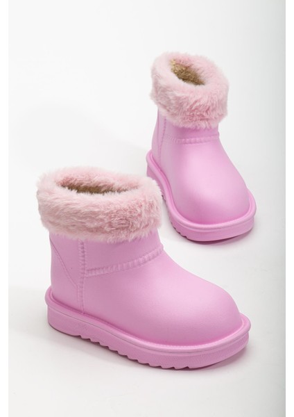 Su Geçirmez Içi Komple Kürklü Anne Kız Ev Botu Ug