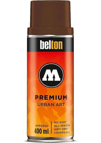 Belton Premium Sprey Boya 400 Ml. 209 Cmp Dark Brown