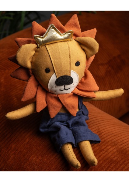 Bez Bebek Oyuncak Aslan Lio %100 Pamuk El Yapımı fiyatları