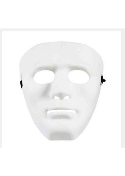 Beyaz Adam Maske Sert