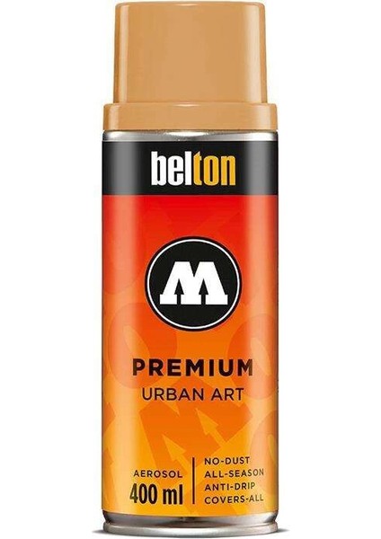 Belton Premium Sprey Boya 400 Ml. 199 Orange Brown Light