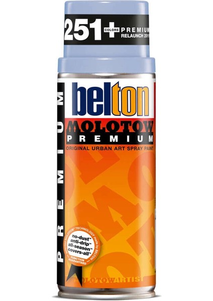 Belton Premium Sprey Boya 400 Ml. 086 Blue Middle