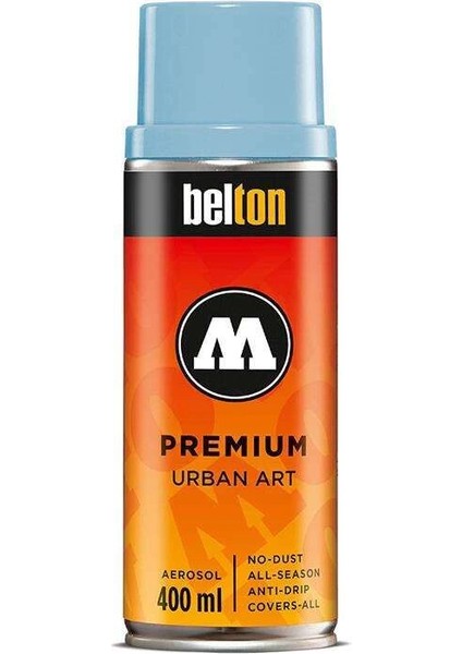 Belton Premium Sprey Boya 400 Ml. 093 Shock Blue Middle