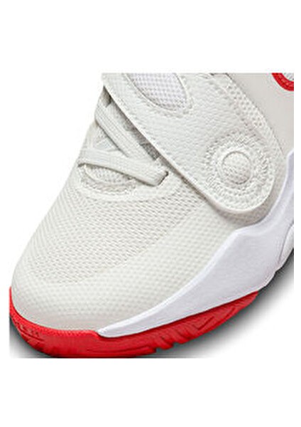 Çocuk Basketbol Ayakkabısı Team Hustle D 11 DV8994-102 Beyaz