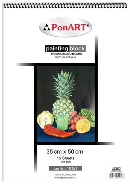 Drawing & Painting Blok Resim Defteri 130 Gr. 35X50 Cm. 15 Yaprak PHM-10-121