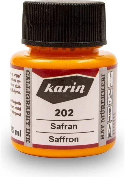 Hat Mürekkebi 45 Ml. 202 Safran