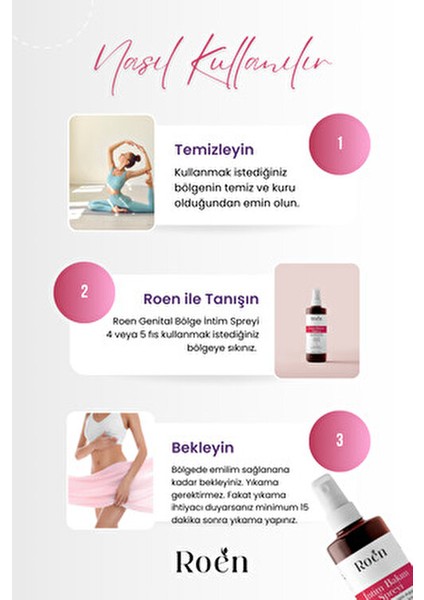 Intim Bakım Seti, Intim Yıkama Jeli 200 ml & Intim Bakım Spreyi 100 ml