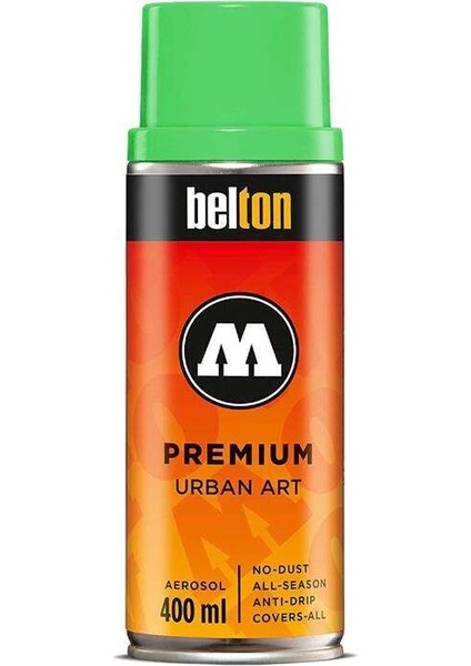 Belton Premium Sprey Boya 400 Ml. 158 Clover Green