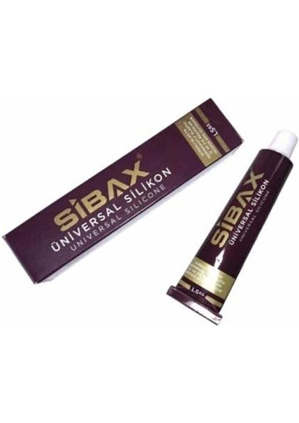 Sibax Üniversal Tüp Silikon Beyaz 40 ml