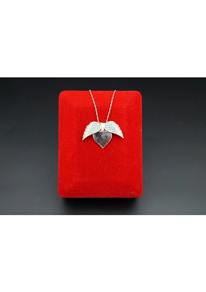 Gold Kaplama Firüxe Kanatlı Kadın Kolye SK00050 fiyatları