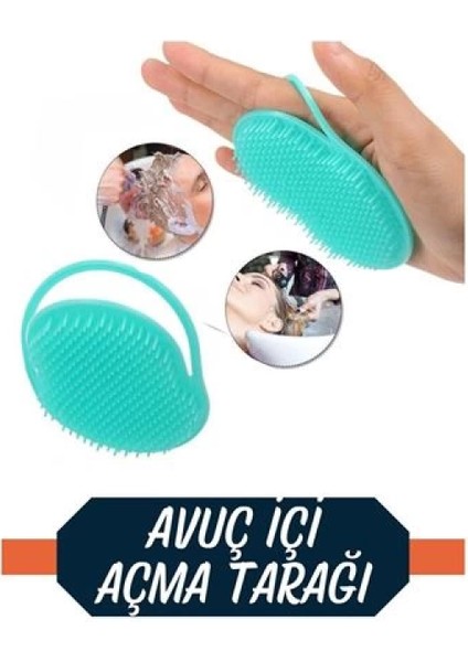 Saç Yıkama Tarağı Avuçiçi Belgiqa Design