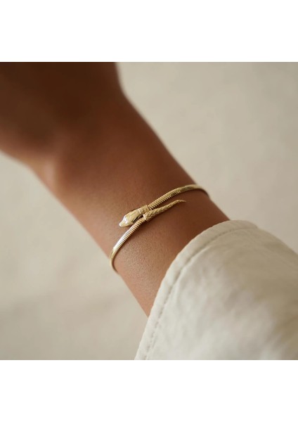 Light Yılan Altın Bileklik