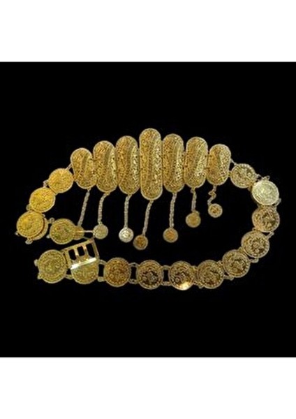 Altın Kaplama Yöresel 1 Metre Kemer