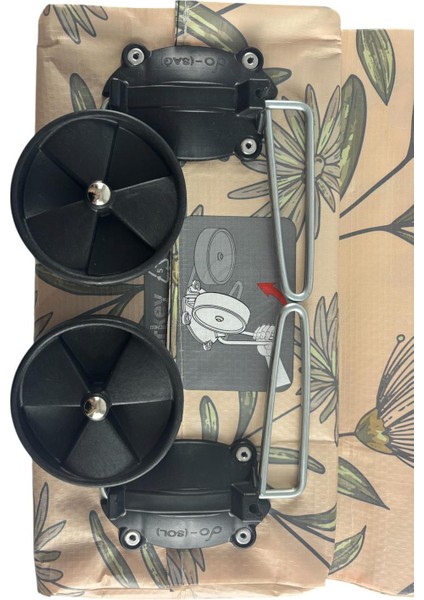 Tekerlekli Katlanabilir Alışveriş Çantası 20X54X35 cm Çiçek Desenli, Omuz Askılı, Pazar Arabası fırsatları