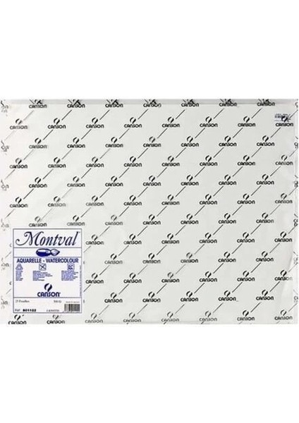 Montval Sulu Boya Kağıdı 300 Gr. 50X65 Cm. 10 Adet