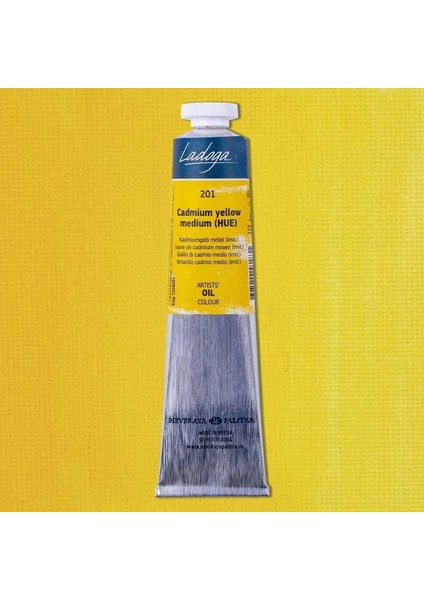 Ladoga Yağlı Boya 46 Ml. 201 Cadmium Yellow Medium (Hue)