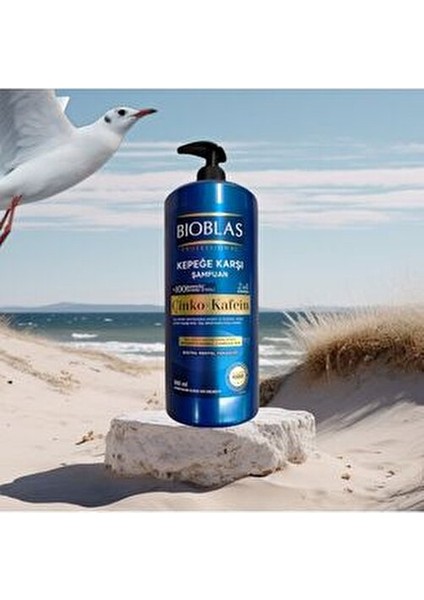 Çinko + Kafein 900 ml Professional Kepeğe Karşı Şampuan % 100 Kepeğe Karşı Etkili fiyatları