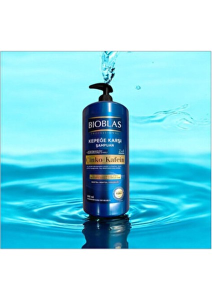 Çinko + Kafein 900 ml Professional Kepeğe Karşı Şampuan % 100 Kepeğe Karşı Etkili modelleri