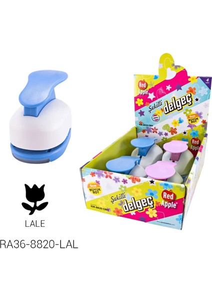 Mega Boy Şekilli Delgeç Şekilgeç 2'' (5 Cm.) Lale