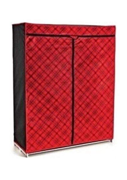 Ekose Portatif Bez Dolap 140X102X50