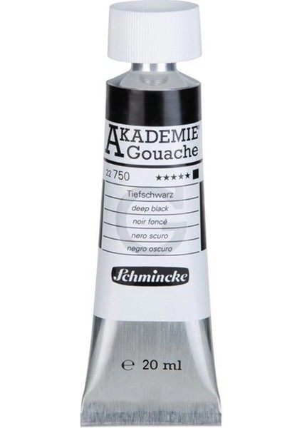 Akademie Guaj Boya 20 Ml. 750 Deep Black