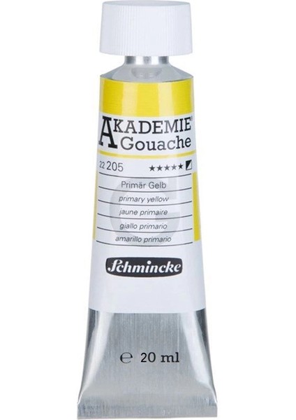 Akademie Guaj Boya 20 Ml. 205 Primary Yellow