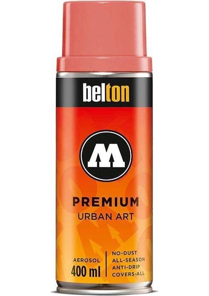 Belton Premium Sprey Boya 400 Ml. 030 Vermilion