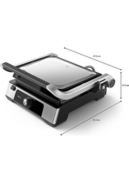 2200W 5000 Serisi Izgara ve Tost Makinesi fırsatları