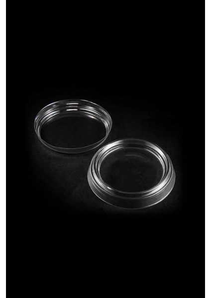 Plastik Silindir Tatlı Kasesi Kapağı 180CC 15LI