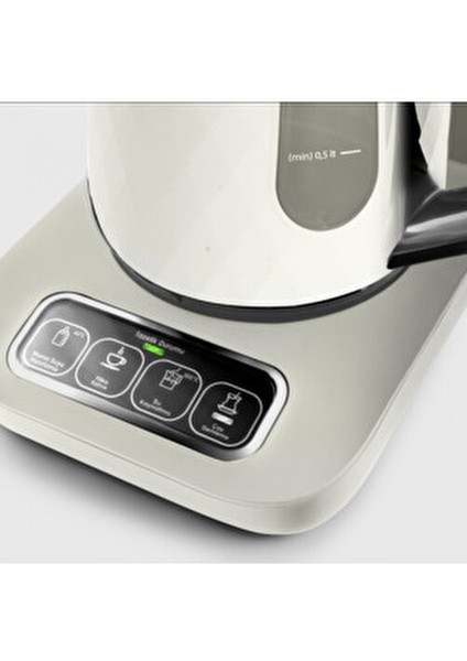 Çaysever Robotea Pro Konuşan 4 In 1 Cam Çay Makinesi Swiss Özel Tasarımlı - Aile Boyu Kapasite modelleri