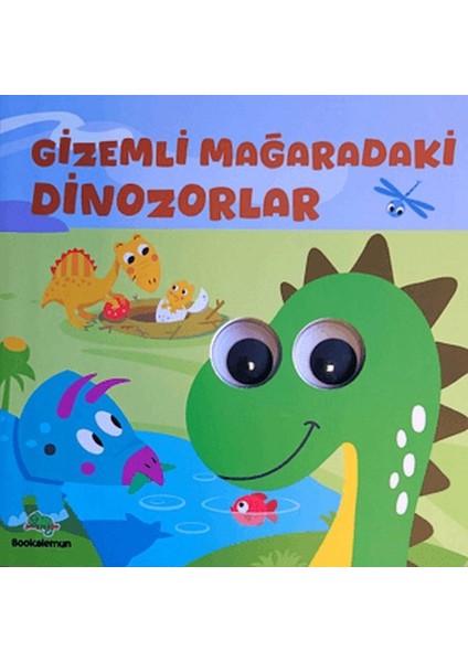 mağaradaki dinozorlar– oynar gözlü kitap