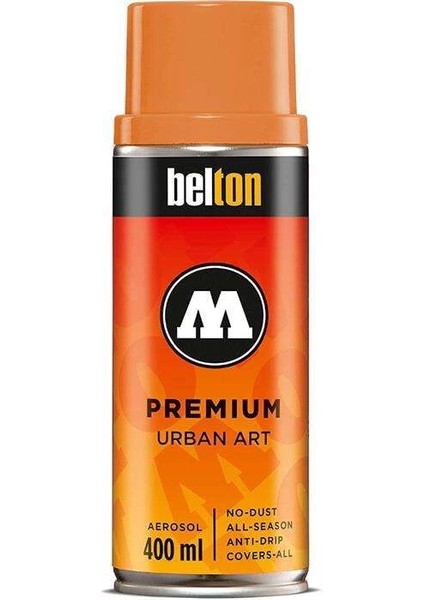 Belton Premium Sprey Boya 400 Ml. 201 Orange Brown