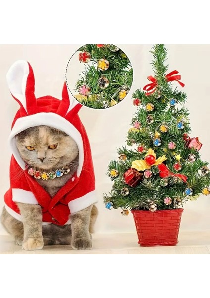 Çiçekli Kulplu Çan, Hayvan Tasma Zili, Amigurumi Zili, Kına Gecesi Tef Yapımı Zili 20 Adet Kırmızı indirimleri