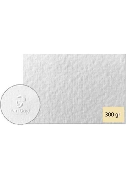 Van Gogh Sulu Boya Kağıdı Grenli 300 Gr. 35X50 Cm. 50 Adet