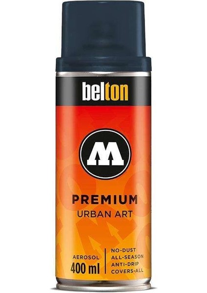Belton Premium Sprey Boya 400 Ml. 249 Transparent Toast Signal Black