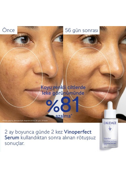 Caudalie Vinoperfect Radiance Serum Complexion Cor 50 ml indirimleri