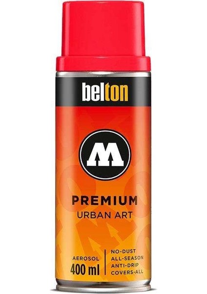 Belton Premium Sprey Boya 400 Ml. 033 Signal Red