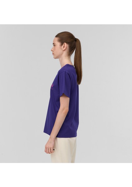 Csc Stacked Mini Gem Logo Kadın Kısa Kollu T-Shirt modelleri